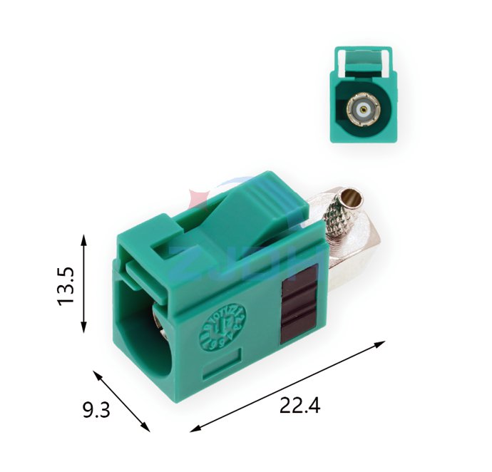 法克拉短体母壳E型-ZJDH-乐清市地宏接插件有限公司