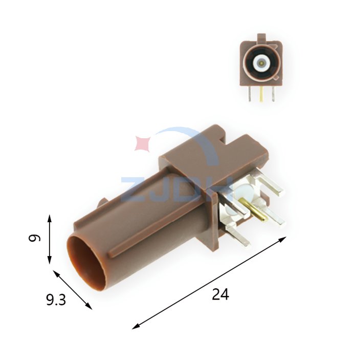 法克拉长体公壳F型-ZJDH-乐清市地宏接插件有限公司