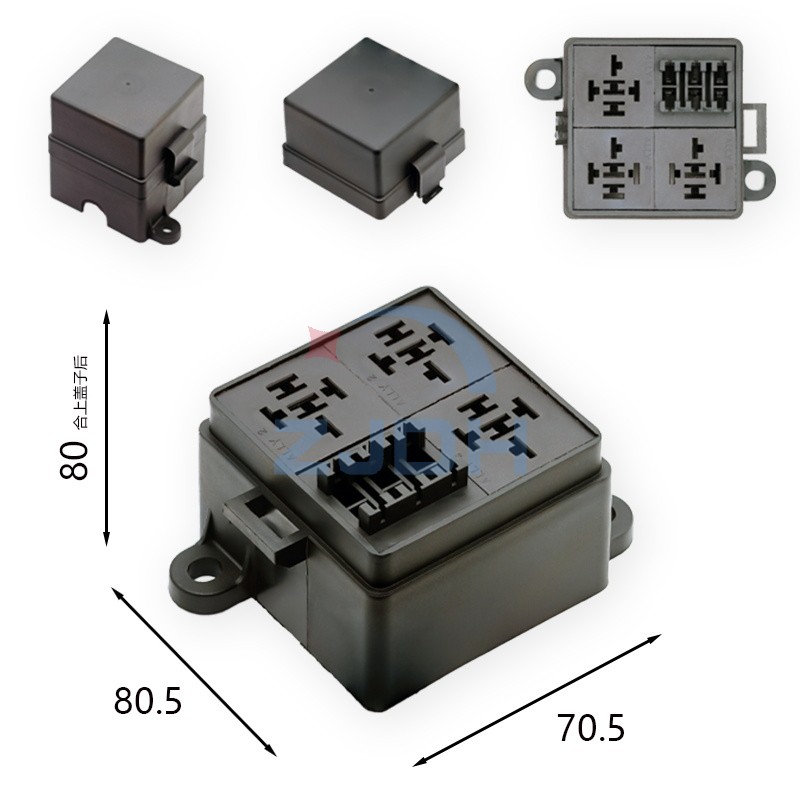 3路3继保险丝盒-ZJDH-乐清市地宏接插件有限公司