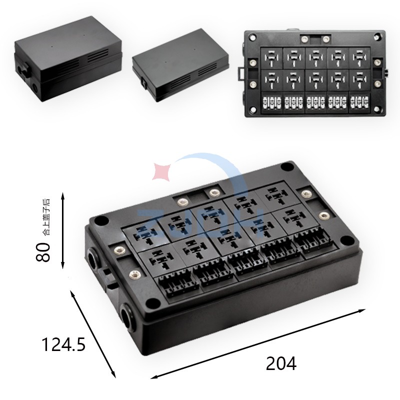 15路10继保险丝盒-ZJDH-乐清市地宏接插件有限公司